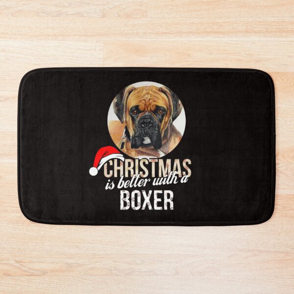 Item preview, Boxer---Christmas-is-better-with-a-Boxer designed and sold by Thetund.