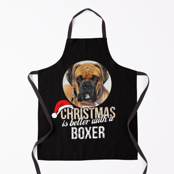 Item preview, Boxer---Christmas-is-better-with-a-Boxer designed and sold by Thetund.