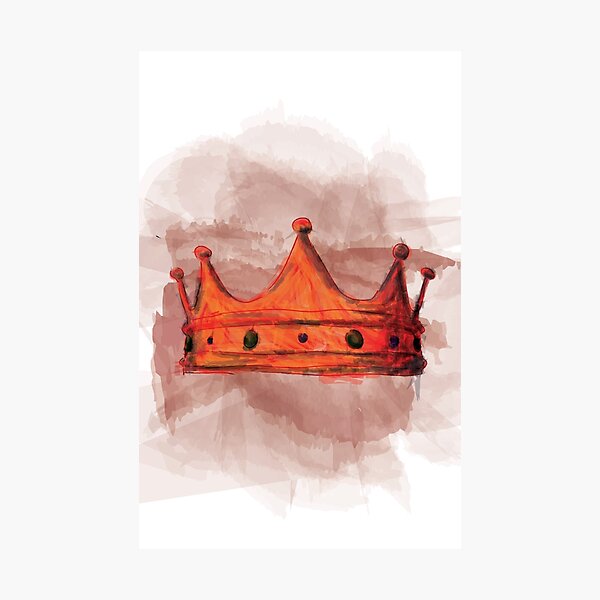 The Bloody Crown || Macbeth Photographic Print