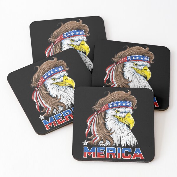 Item preview, Merica Eagle Mullet 4th of July Men Women American designed and sold by urielzxvdicks.