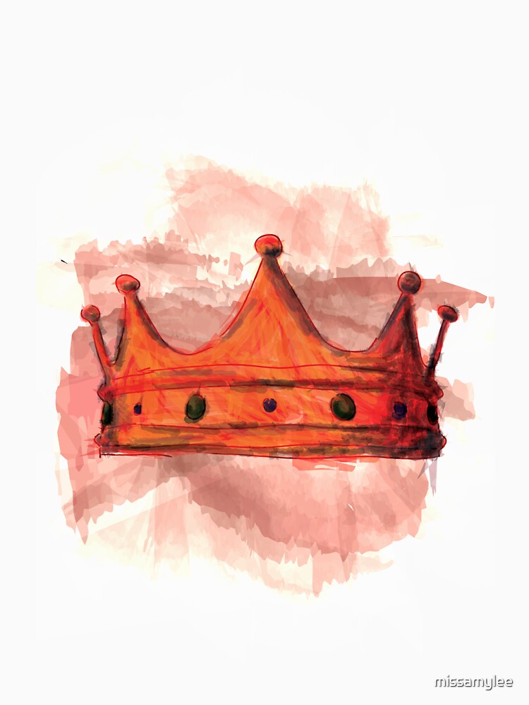 Thumbnail 3 of 3, Baseball ¾ Sleeve T-Shirt, The Bloody Crown || Macbeth designed and sold by missamylee.