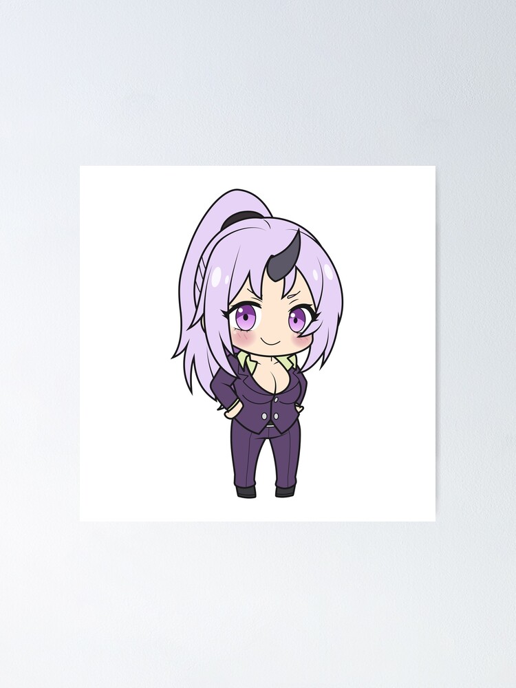 Tensura Shion Chibi Poster Von Chibicheems Redbubble