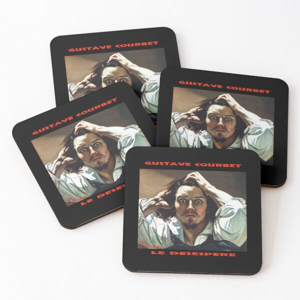 Item preview, Gustave Courbet - Le Desespere designed and sold by FunWithChemo.