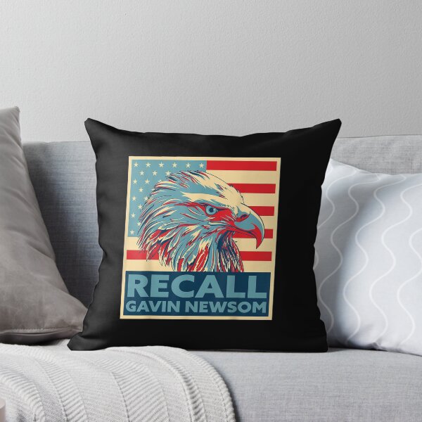Item preview, Recall Gavin Newsom 4th of July US American Flag designed and sold by urielzxvdicks.