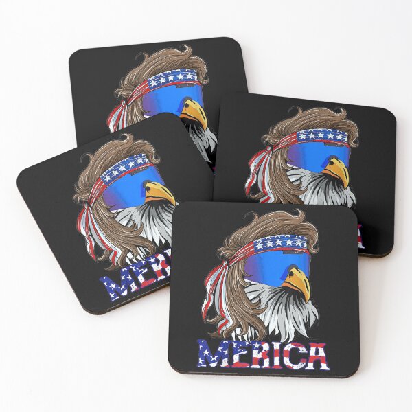 Item preview, Mens Merica Eagle Mullet American Flag USA Men 4th designed and sold by urielzxvdicks.