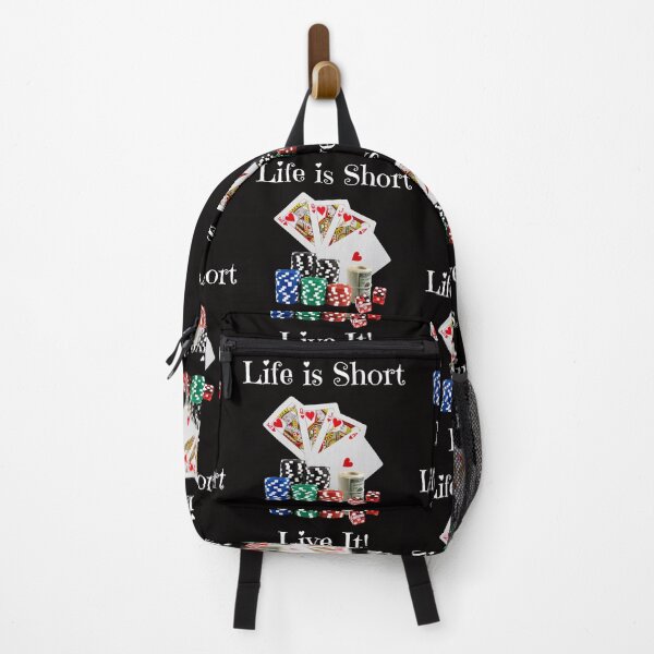 Item preview, Poker Life Is Short Live It designed and sold by SloganExpress.