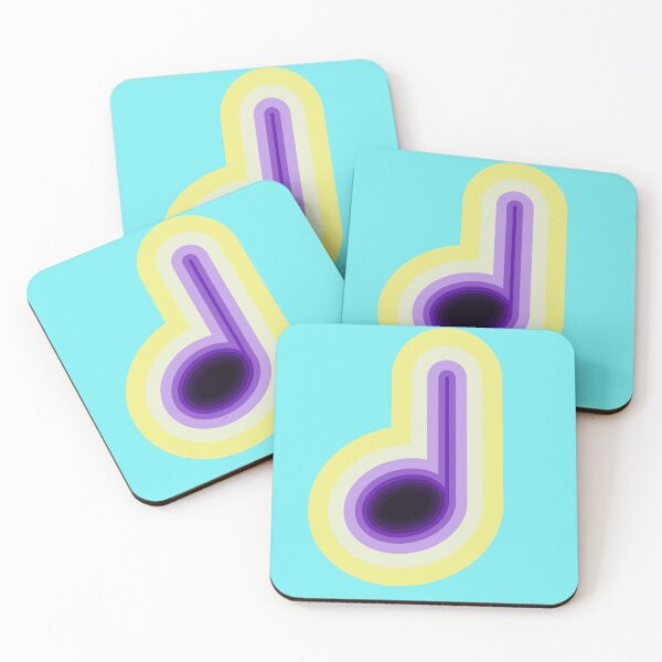 Item preview, Purple glow music note designed and sold by PBerry.