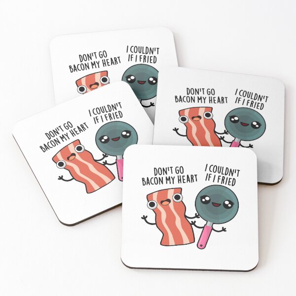Item preview, Don't Go Bacon My Heart Funny Food Puns  designed and sold by punnybone.
