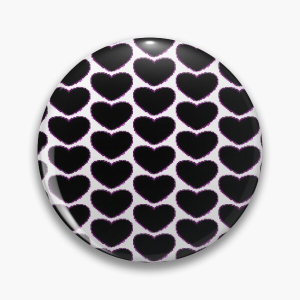 Item preview, Black heart with Fuchsia lace margins by Iritof designed and sold by iritof.