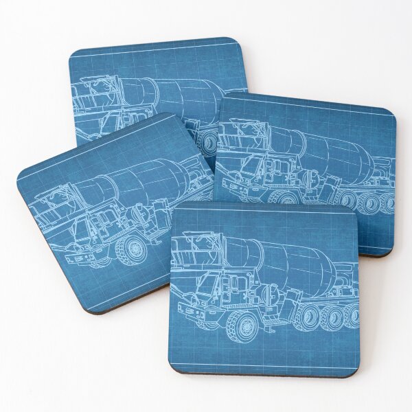 Item preview, Cement Truck Blueprint designed and sold by JDM Guyvit.