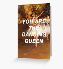 Degas' Dancing Queen Greeting Card