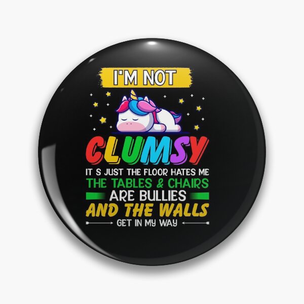 Item preview, I'm Not Clumsy Funny People saying Sarcastic Gifts designed and sold by TrenddyArts.