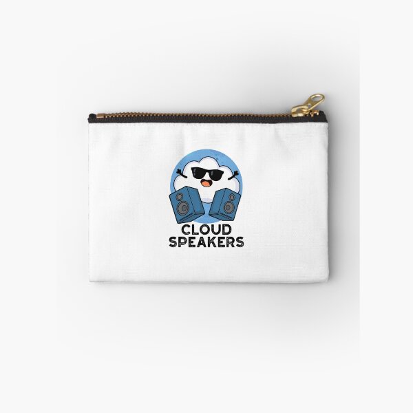 Item preview, Cloud Speakers Funny Weather Puns  designed and sold by punnybone.