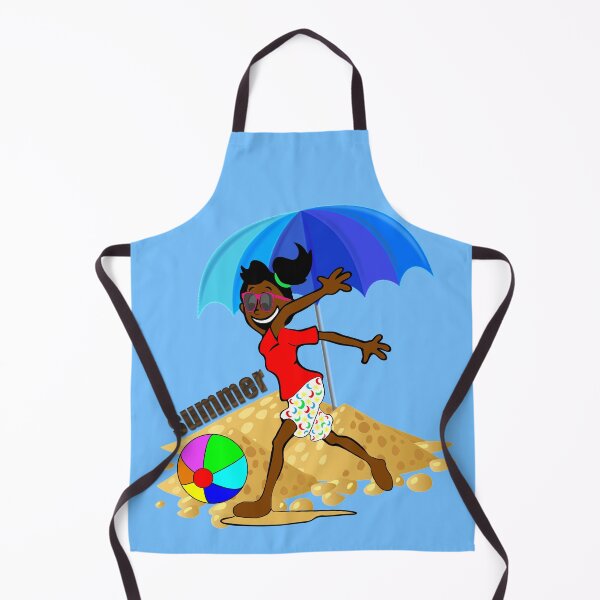 Item preview, Little girl summer beach sun sand designed and sold by Astralia.