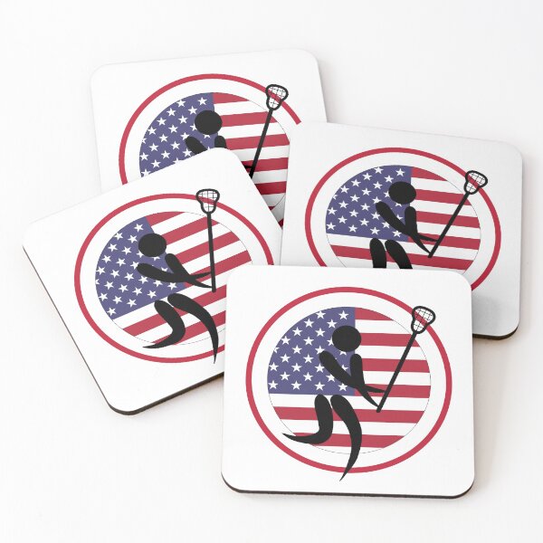Item preview, Lacrosse USA American Flag designed and sold by GasconyPassion.