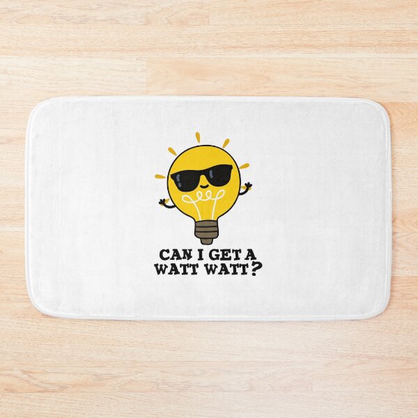 Item preview, Can I Get A Watt Watt Funny Bulb Puns  designed and sold by punnybone.