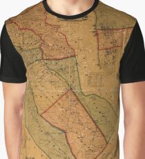 Map Of Camden 1857 Graphic T-Shirt