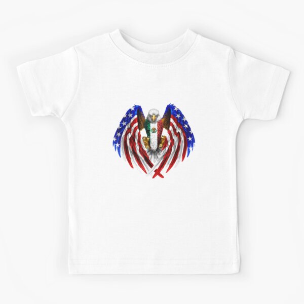 Item preview, Mexican American Mexico USA Flag Eagle T designed and sold by urielzxvdicks.