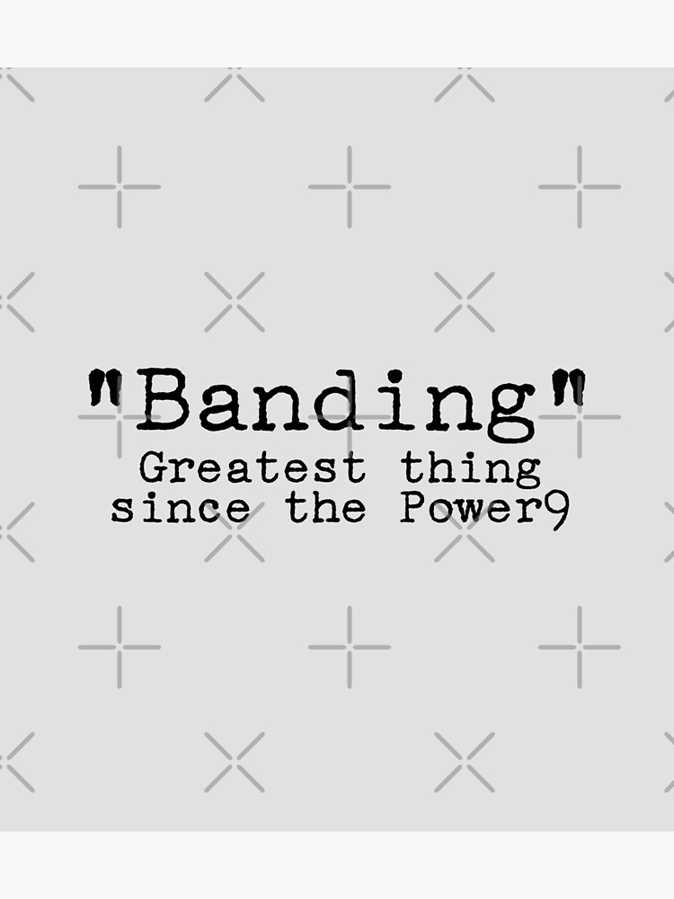 Banding | Magic the gathering Joke" Greeting Card for Sale by thanksgeek |  Redbubble