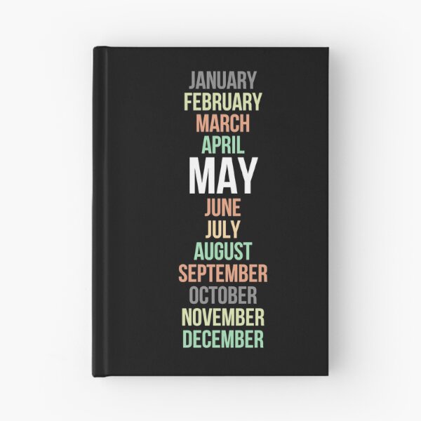 Item preview, Names of Calendar Months May designed and sold by Digital Lama Creations.