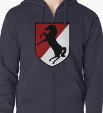 11th Armored Cavalry Regiment (US Army) Zipped Hoodie