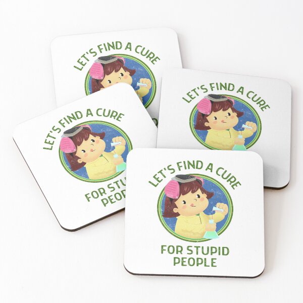 Item preview, A Cure For Stupid People | vintage designed and sold by SunsetCloud.