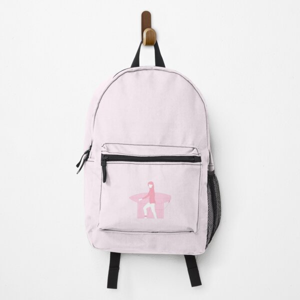 Item preview, Surf Girl - Pink Aesthetic Art designed and sold by Susmit Pimpalkar.