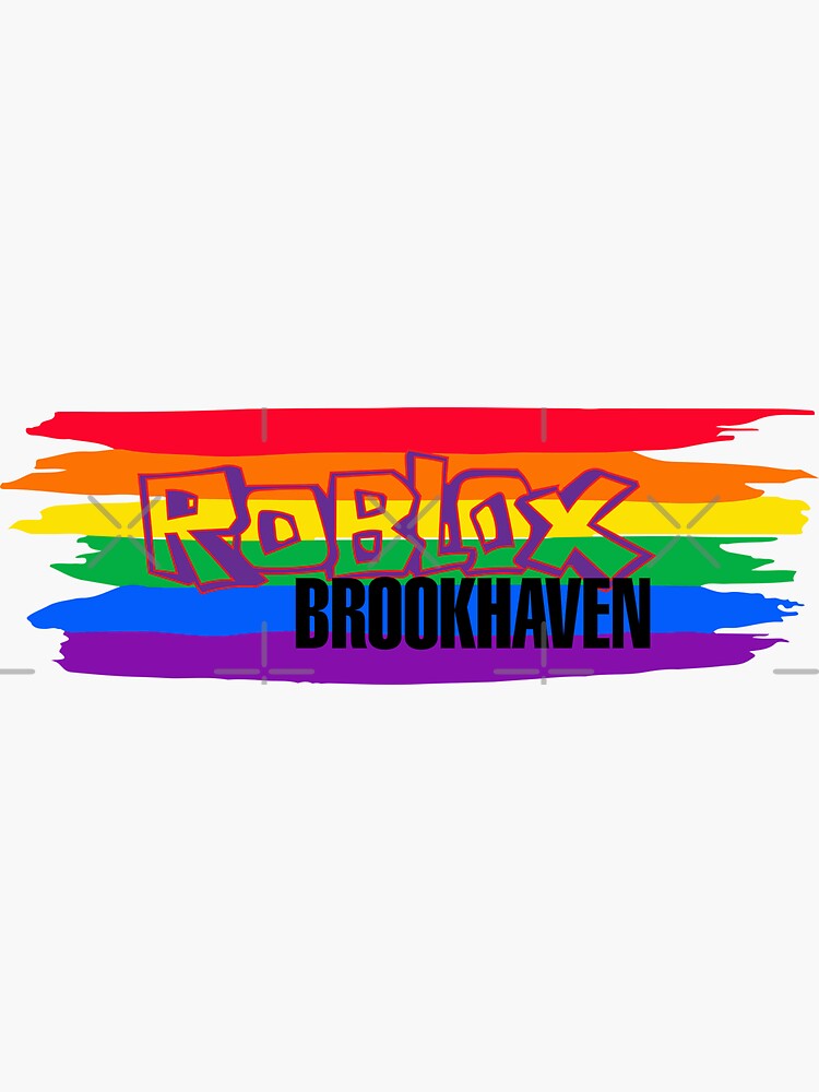 Brookhaven Sticker For Sale By Pincraftart Redbubble