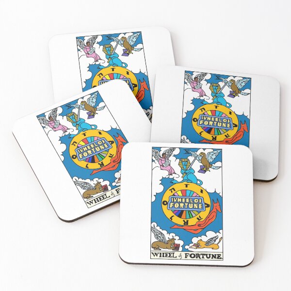 Item preview, Wheel of Fortune Tarot Card Parody  designed and sold by LittleWormTrading.