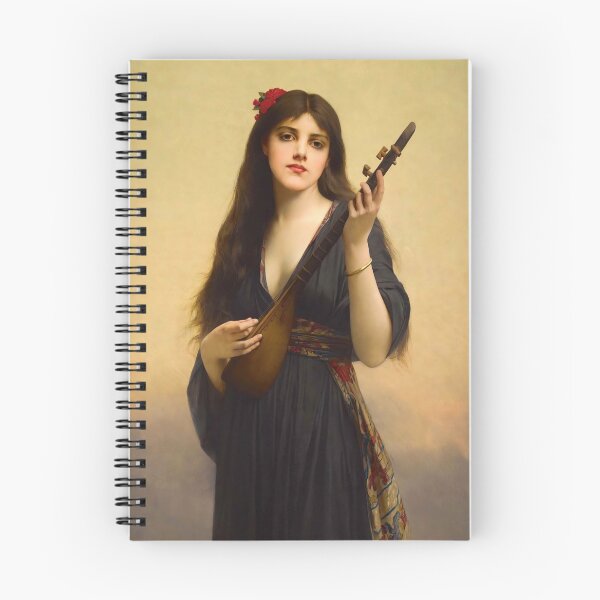 Item preview, The Musician Girl by Jules Joseph Lefebvre designed and sold by academic-art.