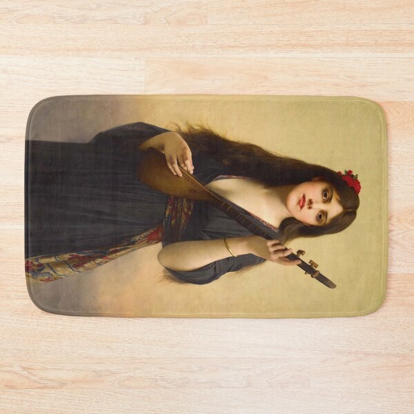 Item preview, The Musician Girl by Jules Joseph Lefebvre designed and sold by academic-art.