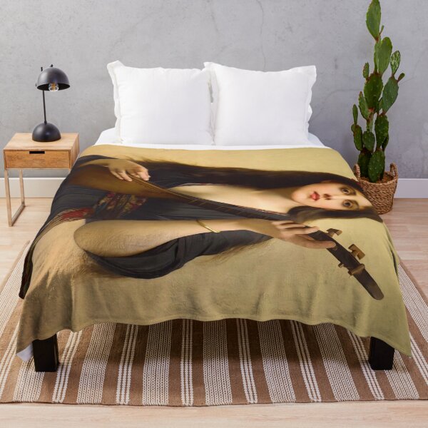 Item preview, The Musician Girl by Jules Joseph Lefebvre designed and sold by academic-art.