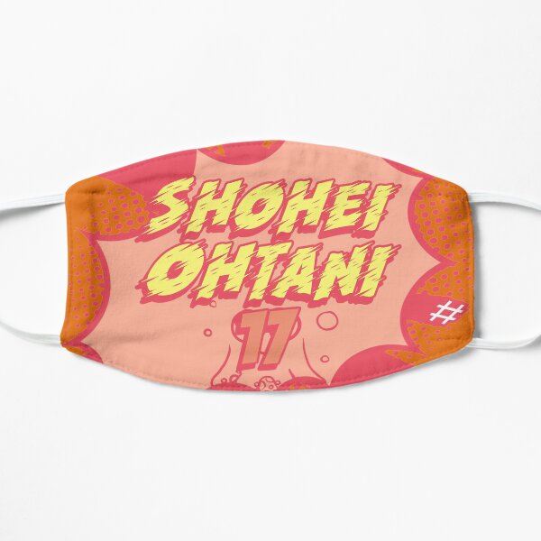 Shohei Ohtani 17 baseball japan Flat Mask