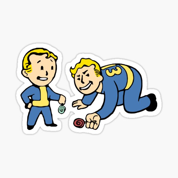 Fallout 3 4 76 New Vegas Stickers Sticker Perks Video Game You Pick or Set