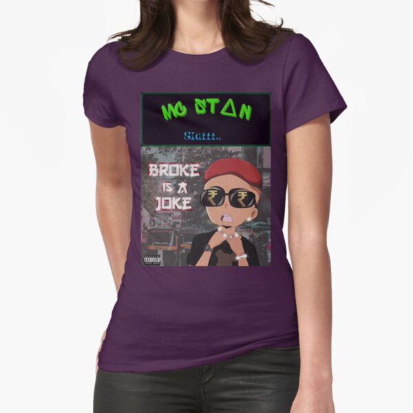 MC STAN Version 3 Fitted T-Shirt for Sale by Unique Pieces