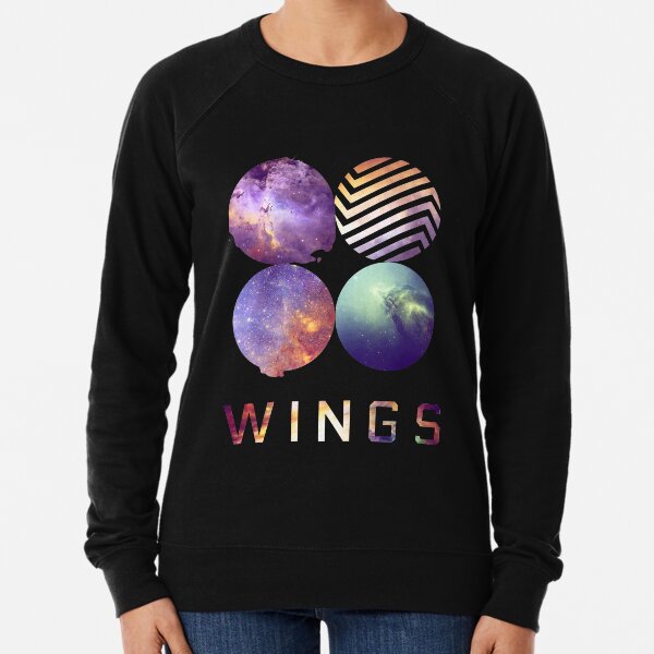 BTS nebula Lightweight Sweatshirt