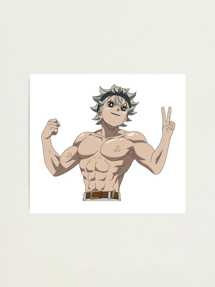 "asta shirtless" Photographic Print by veronikamar | Redbubble