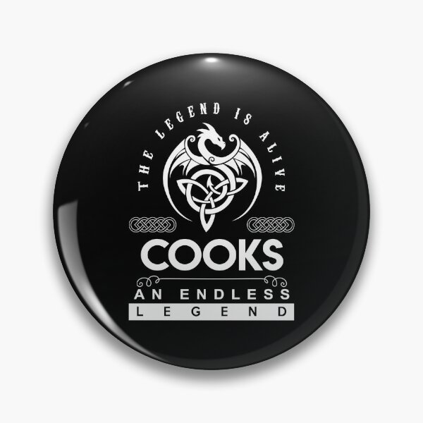 Item preview, Cooks Name T Shirt - Cooks The Legend Is Alive - An Endless Legend Gift Item Tee designed and sold by isalvatore.
