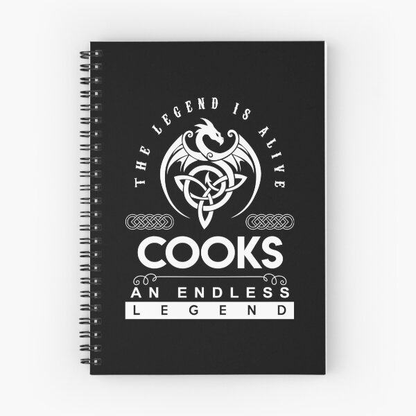 Item preview, Cooks Name T Shirt - Cooks The Legend Is Alive - An Endless Legend Gift Item Tee designed and sold by isalvatore.
