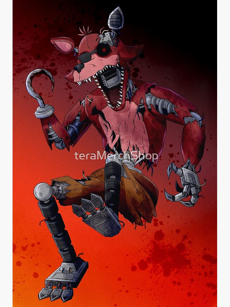 Withered foxy five nights at freddys 2 Greeting Card for Sale by  teraMerchShop