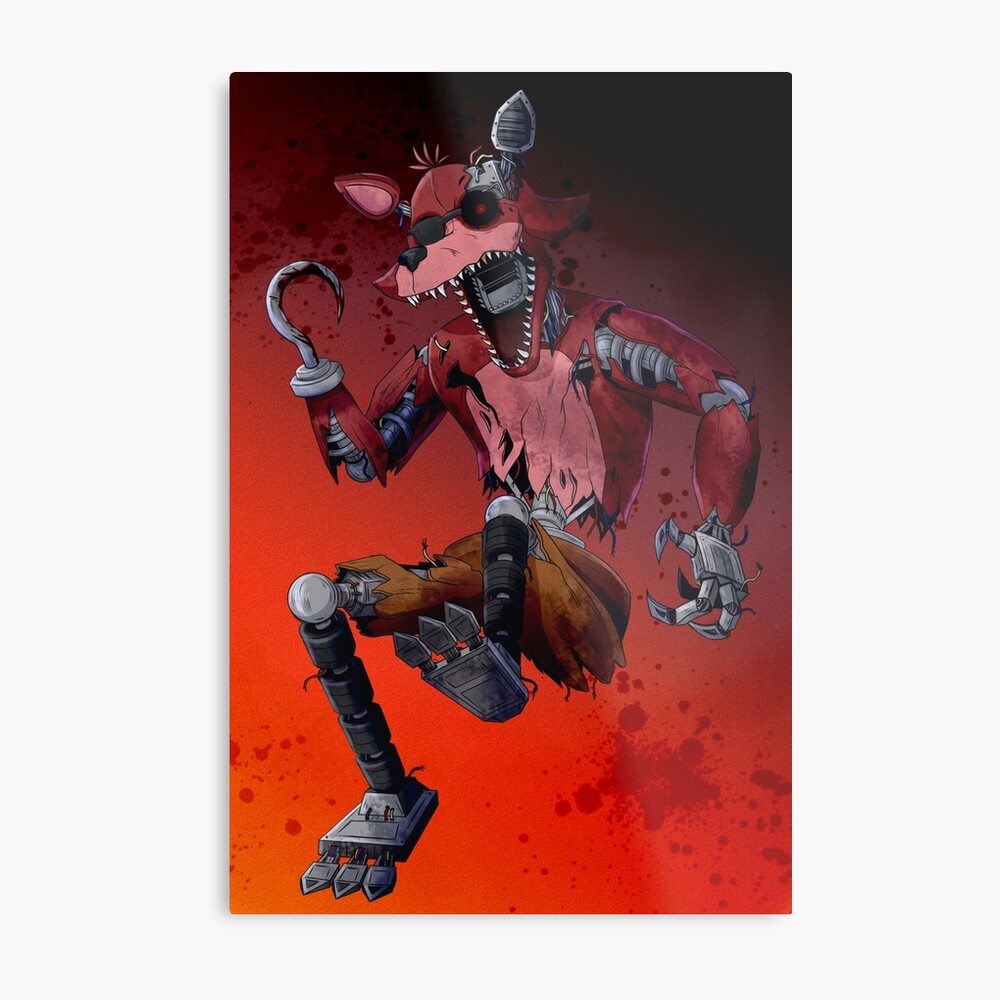 Withered foxy five nights at freddys 2 Magnet for Sale by teraMerchShop