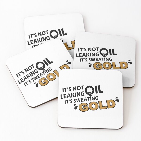 Item preview, Oil; Sweating Gold; designed and sold by StickerApe.