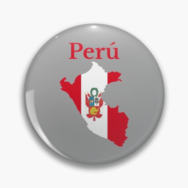Item preview, Peru Flag Map Design. designed and sold by marosharaf.