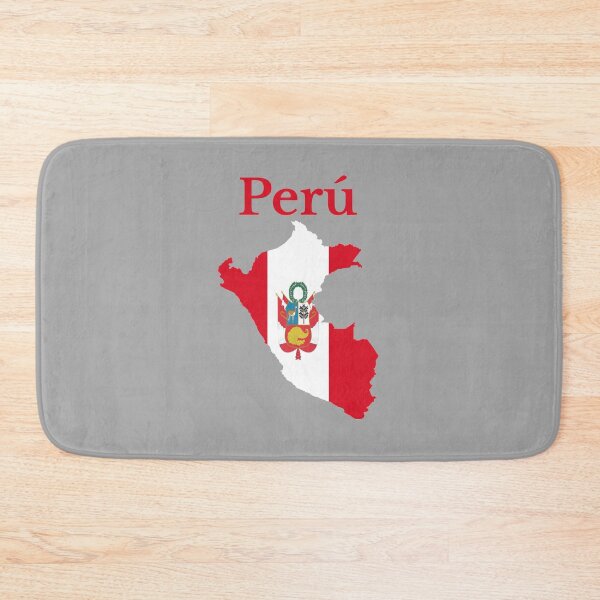 Item preview, Peru Flag Map Design. designed and sold by marosharaf.