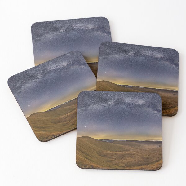 Item preview, Corn Du and Pen y Fan with Milky Way designed and sold by Dan Santillo.