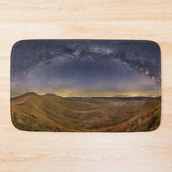 Item preview, Corn Du and Pen y Fan with Milky Way designed and sold by Dan Santillo.