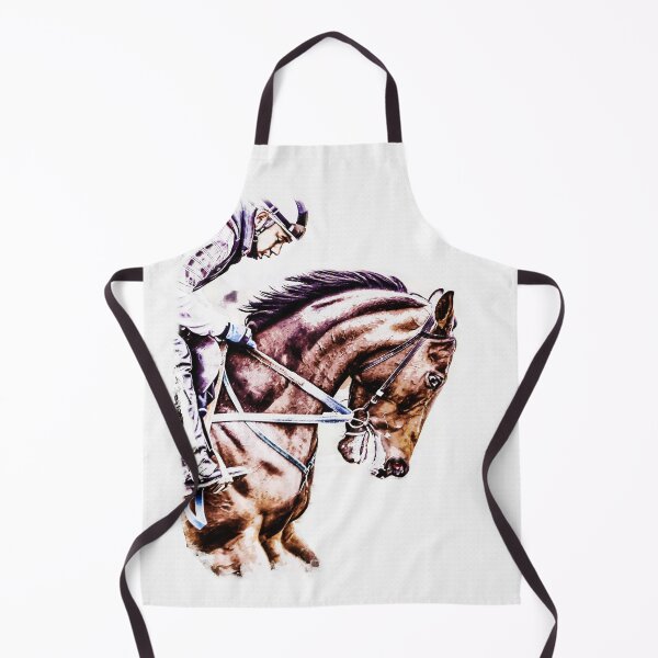 Item preview, The Gallop - Early Morning Workout designed and sold by JaniceO Art of Digital.