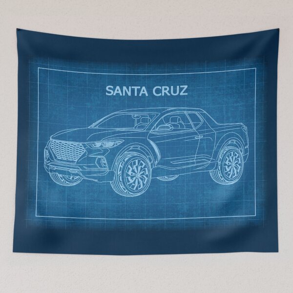 Item preview, Hyundai Santa Cruz Pickup Truck Blueprint designed and sold by JDM Guyvit.
