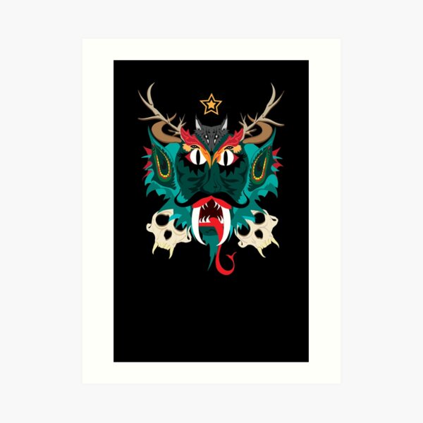 Krampus Art Print