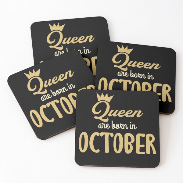 Item preview, Queen Are Born In October designed and sold by Rnaart.